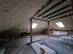 Ocieplanie pianą Olchowiec