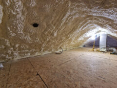 Ocieplanie niemiecką pianą PUR